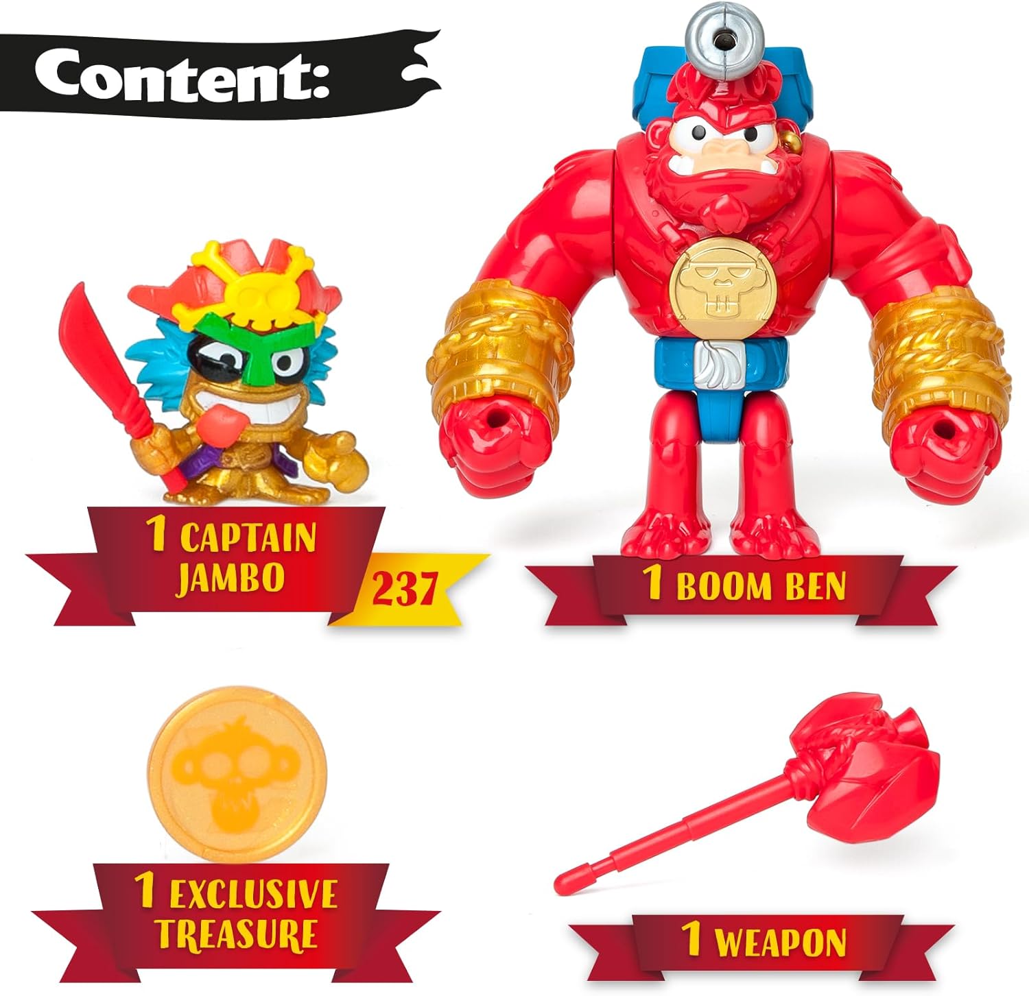 Piratix Gorilla Bros Boom Ben