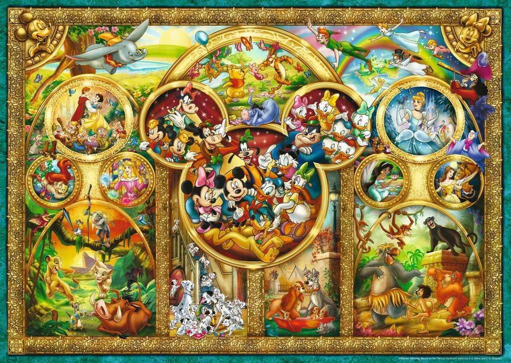 The Best Disney Themes 1000 Piece Jigsaw Puzzle