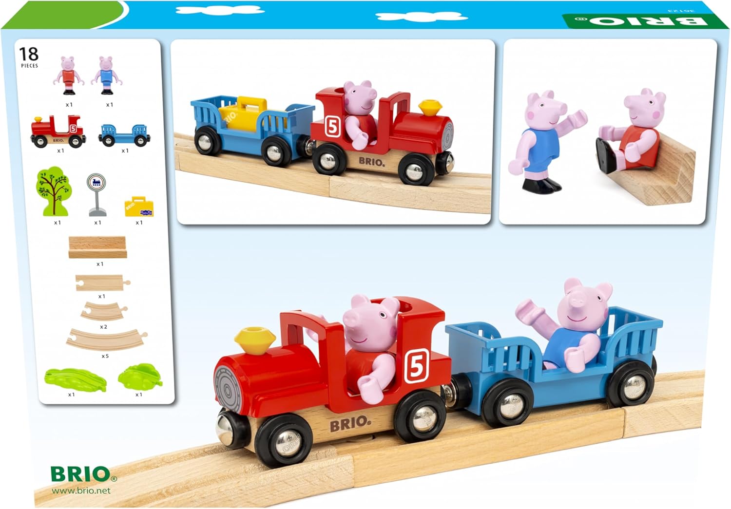 Brio Peppa Pig Train Set