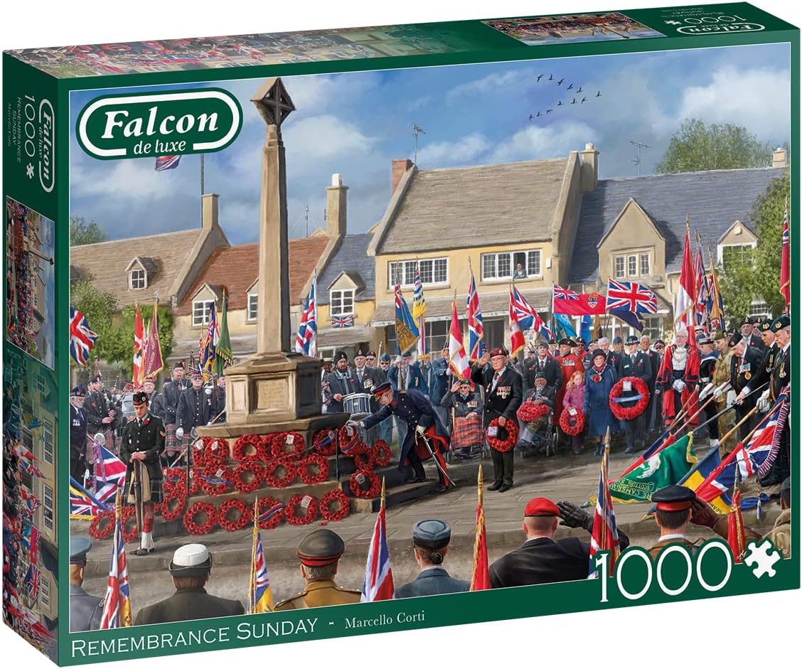 Falcon Puzzles - Remembrance Sunday (1000 pieces)