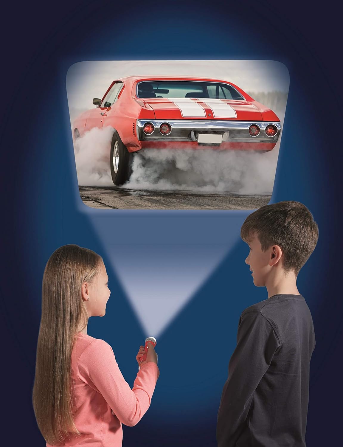 Super Cars Torch & Projector