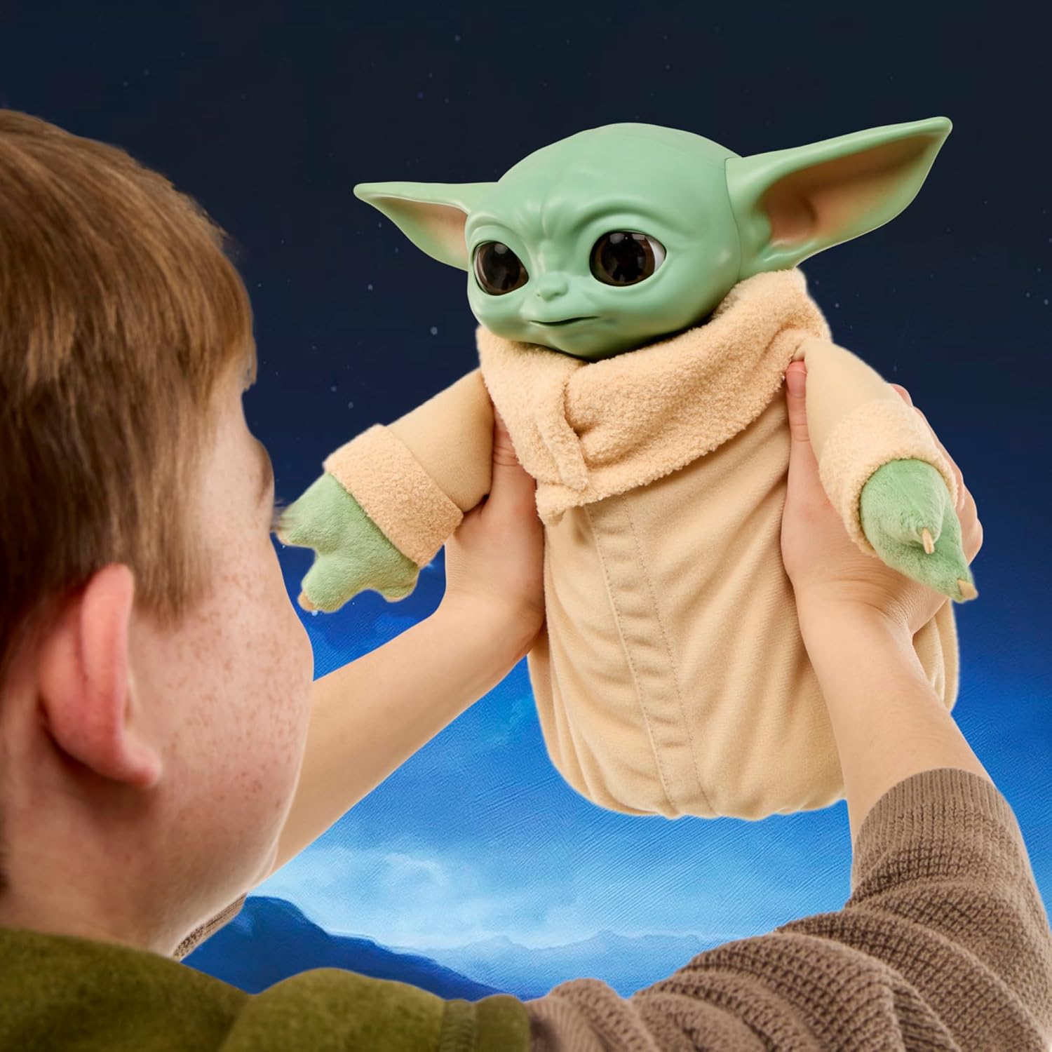 Star Wars: The Mandalorian and Grogu Action Buddy Grogu Interactive Toy