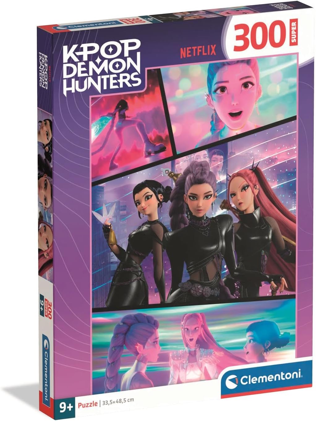 Clementoni K-Pop Demon Hunters 300 Piece Jigsaw Puzzle