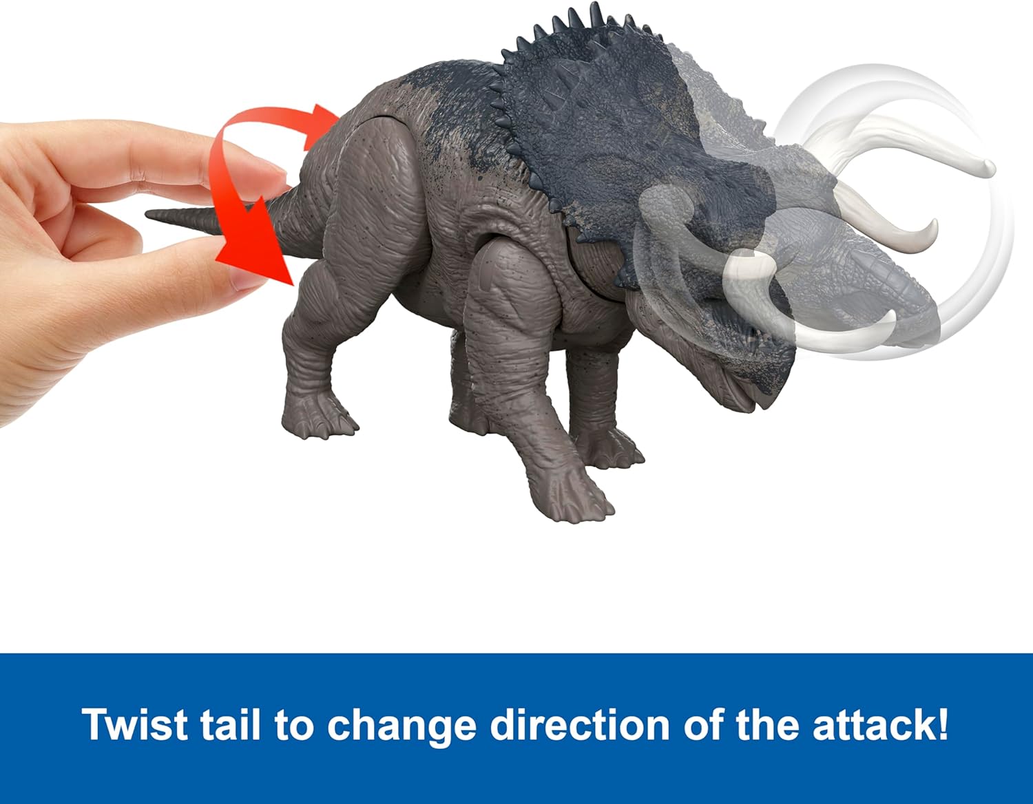 Jurassic World Rebirth - Wild Roar Nasutoceratops
