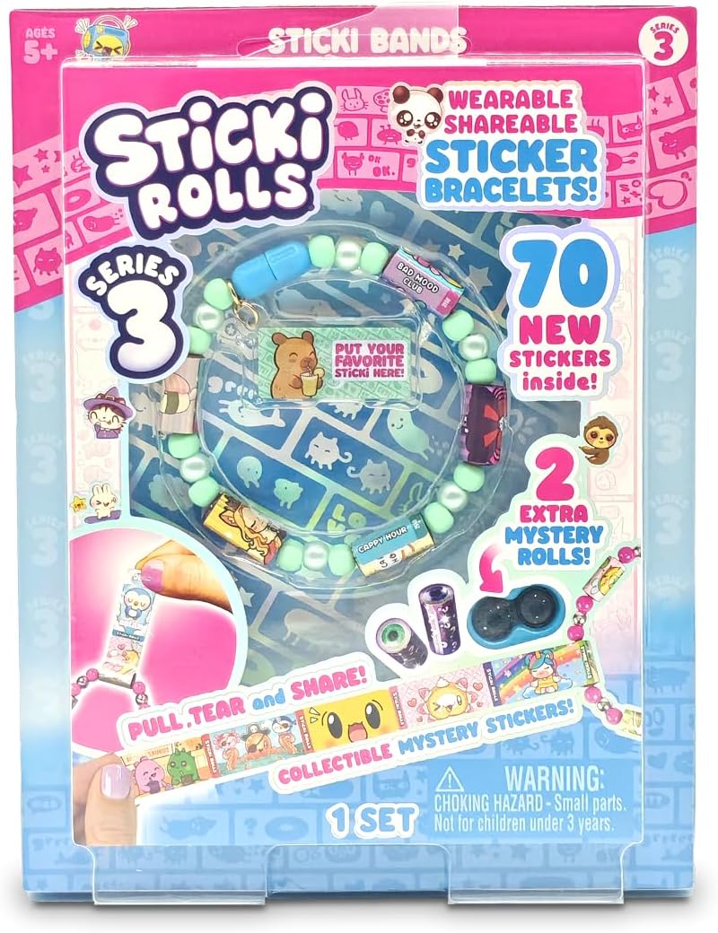 Sticki Rolls Sticki Band Single Pack Series 3