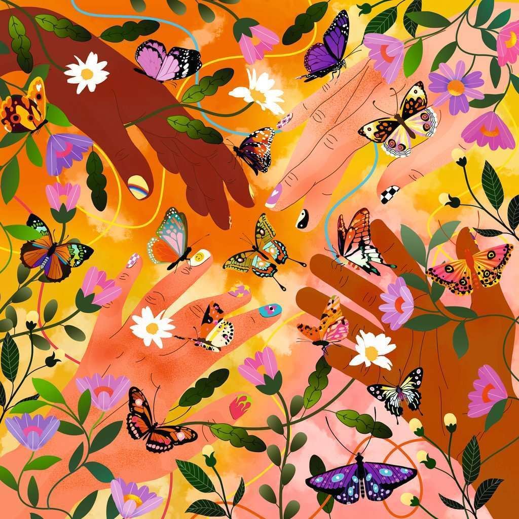 A&S: Flower Festival 750 Piece Jigsaw Puzzle