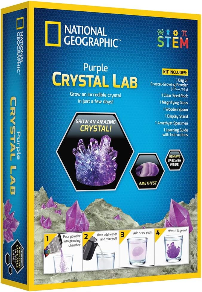 National Geographic Purple Crystal Lab