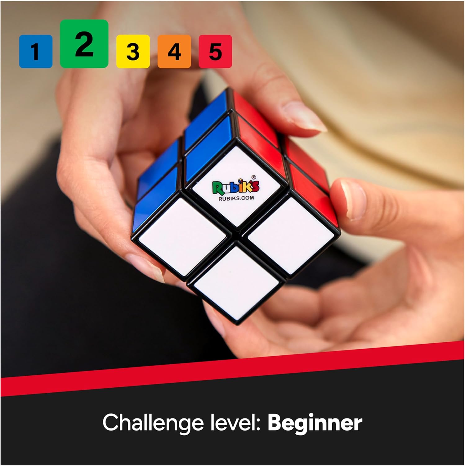 Rubiks 2x2 Mini Puzzle Cube