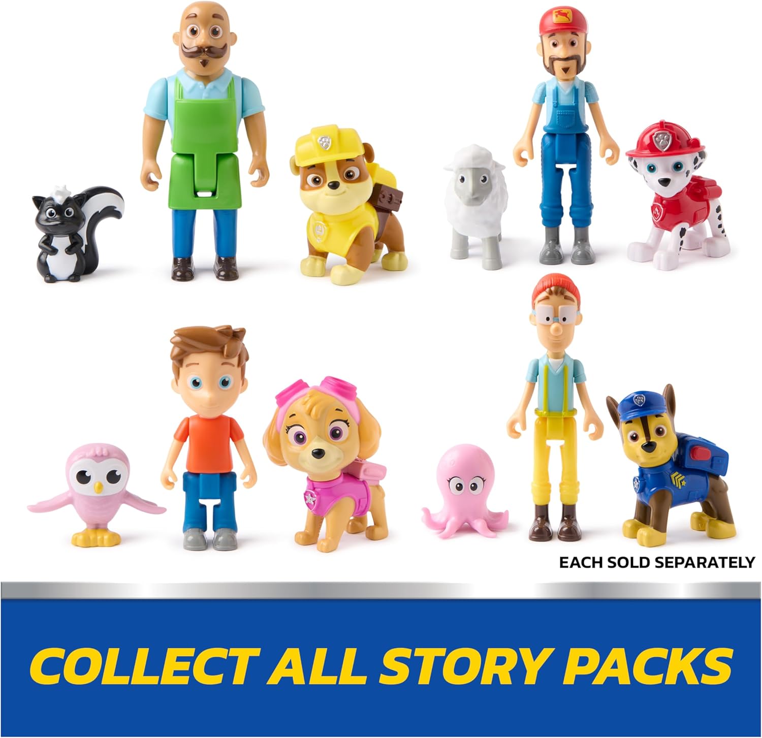 Spin Master Paw Patrol Story Figure Pack - Rubble