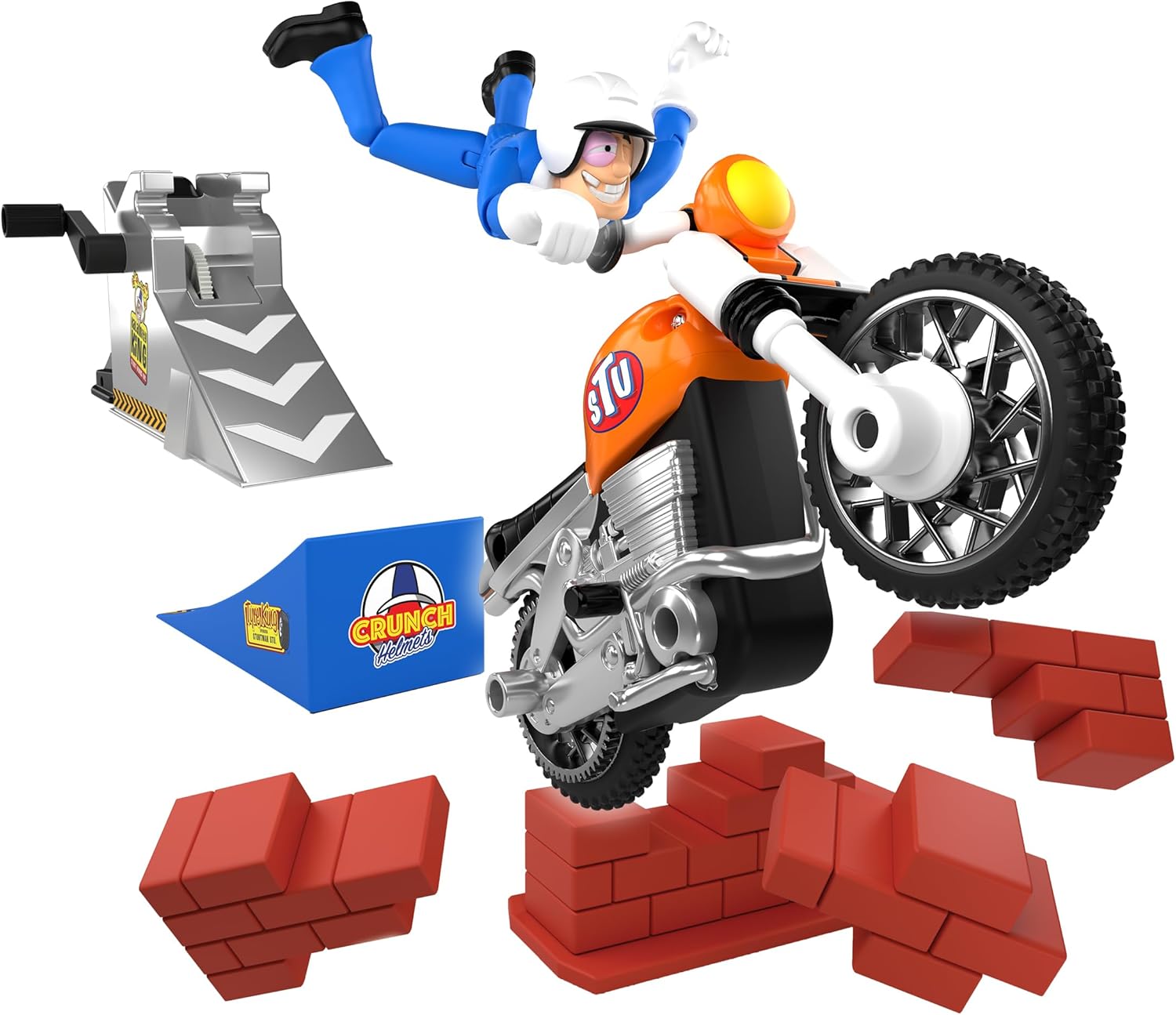 Stuntman Stu Nitro Boost Stunt Bike Set