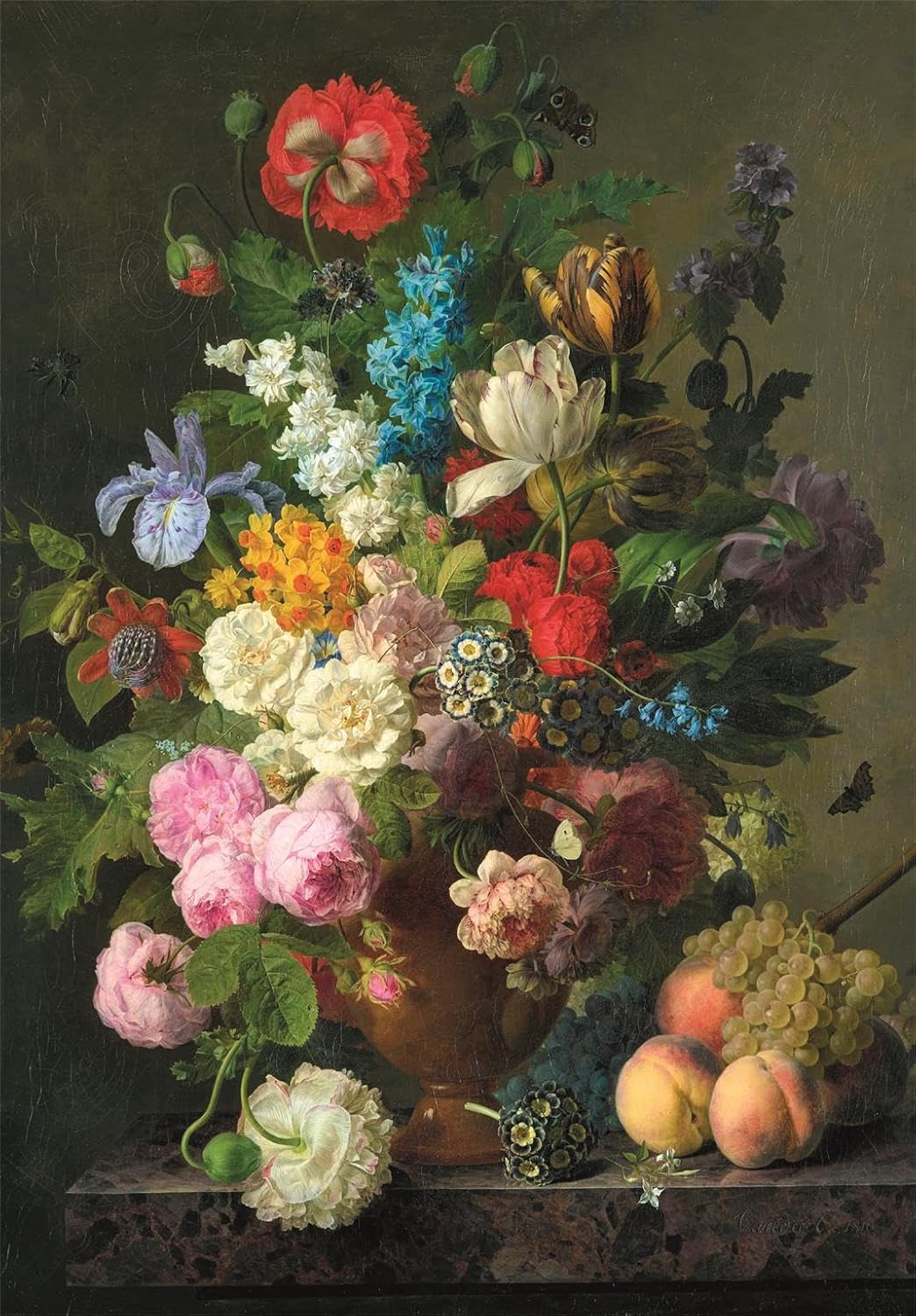 Clementoni Museum Jan Frans Van Dael Bowl of Flowers 1000 Piece Jigsaw Puzzle