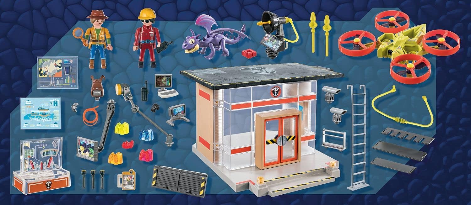 Playmobil Dragons: The Nine Realms - Icaris Lab Playset