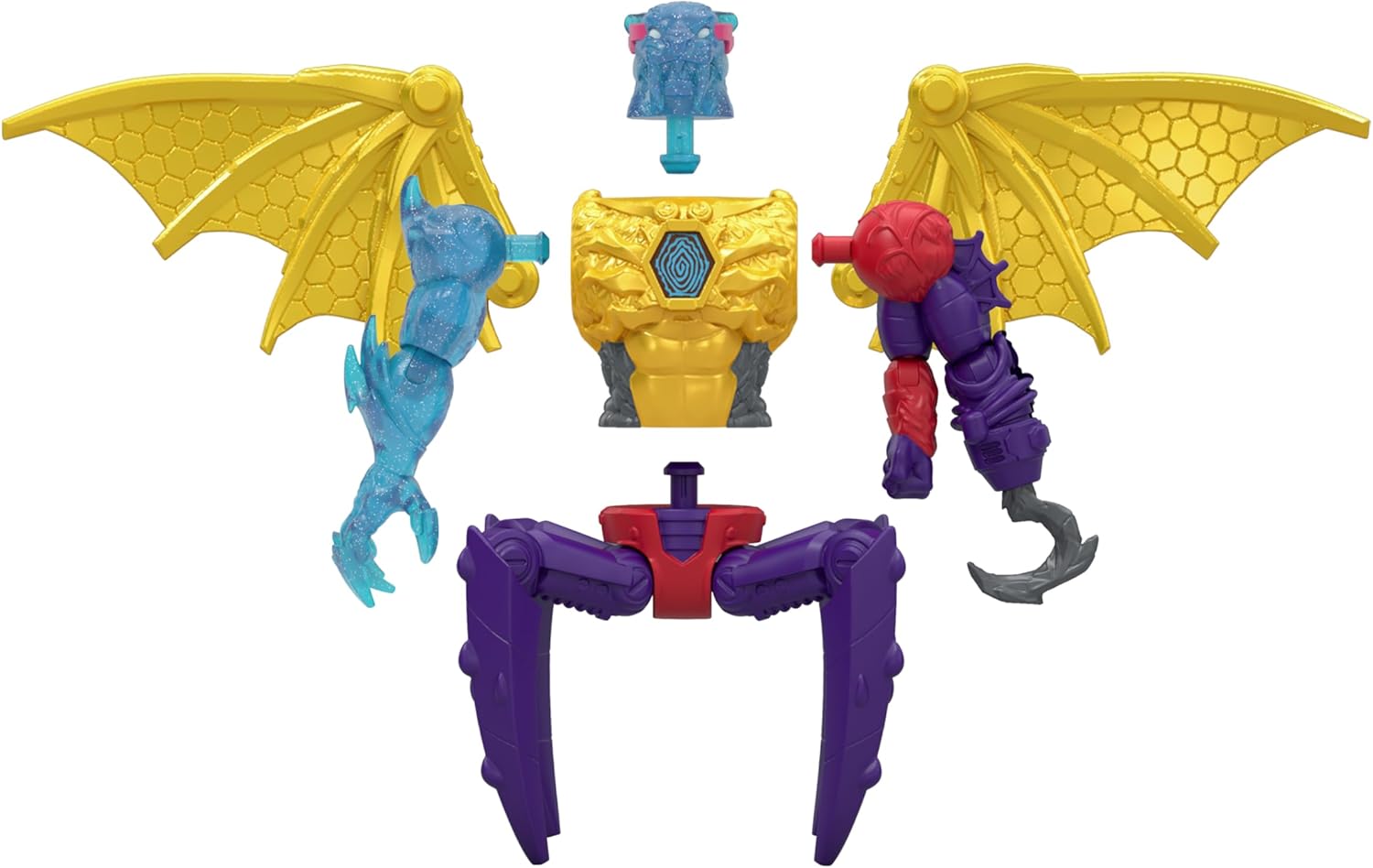 MrBeast Lab Hybrids Hyper Fusion Mix & Match 2 Action Figures Pack Assortment