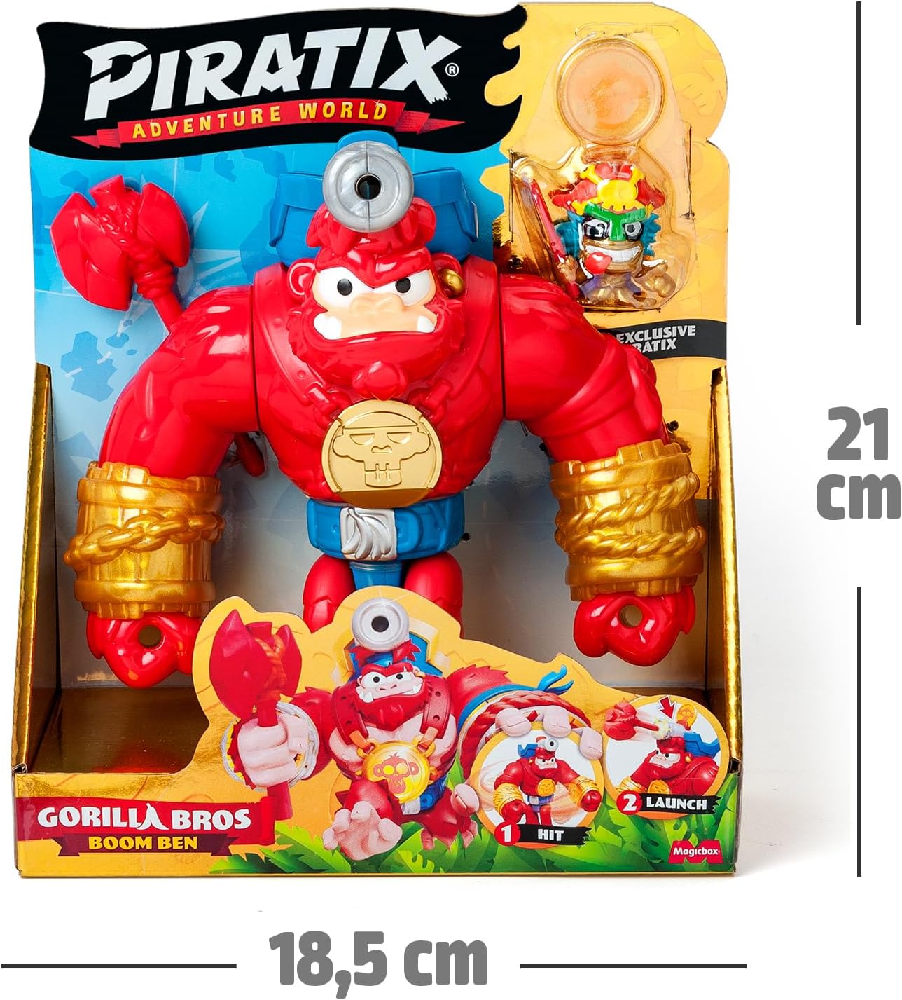 Piratix Gorilla Bros Boom Ben