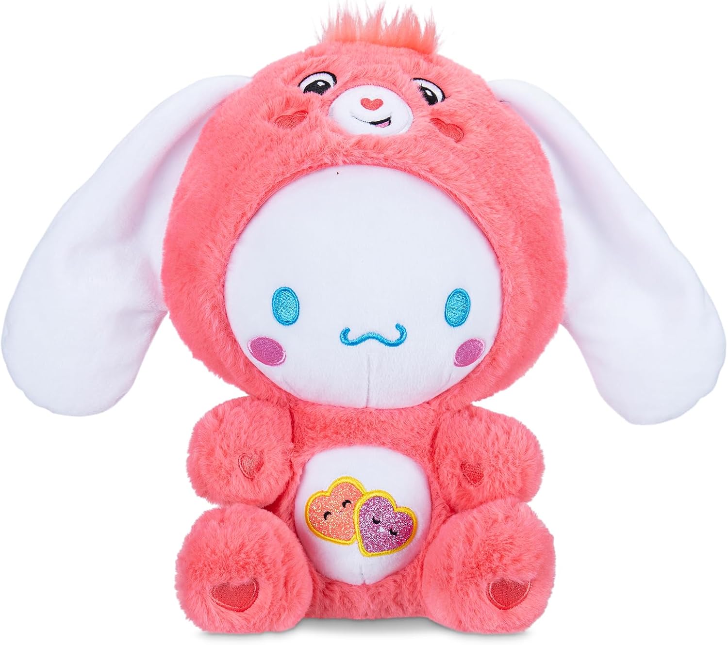 Care Bears x Hello Kitty 30cm Love-A-Lot Bear as Cinnamoroll