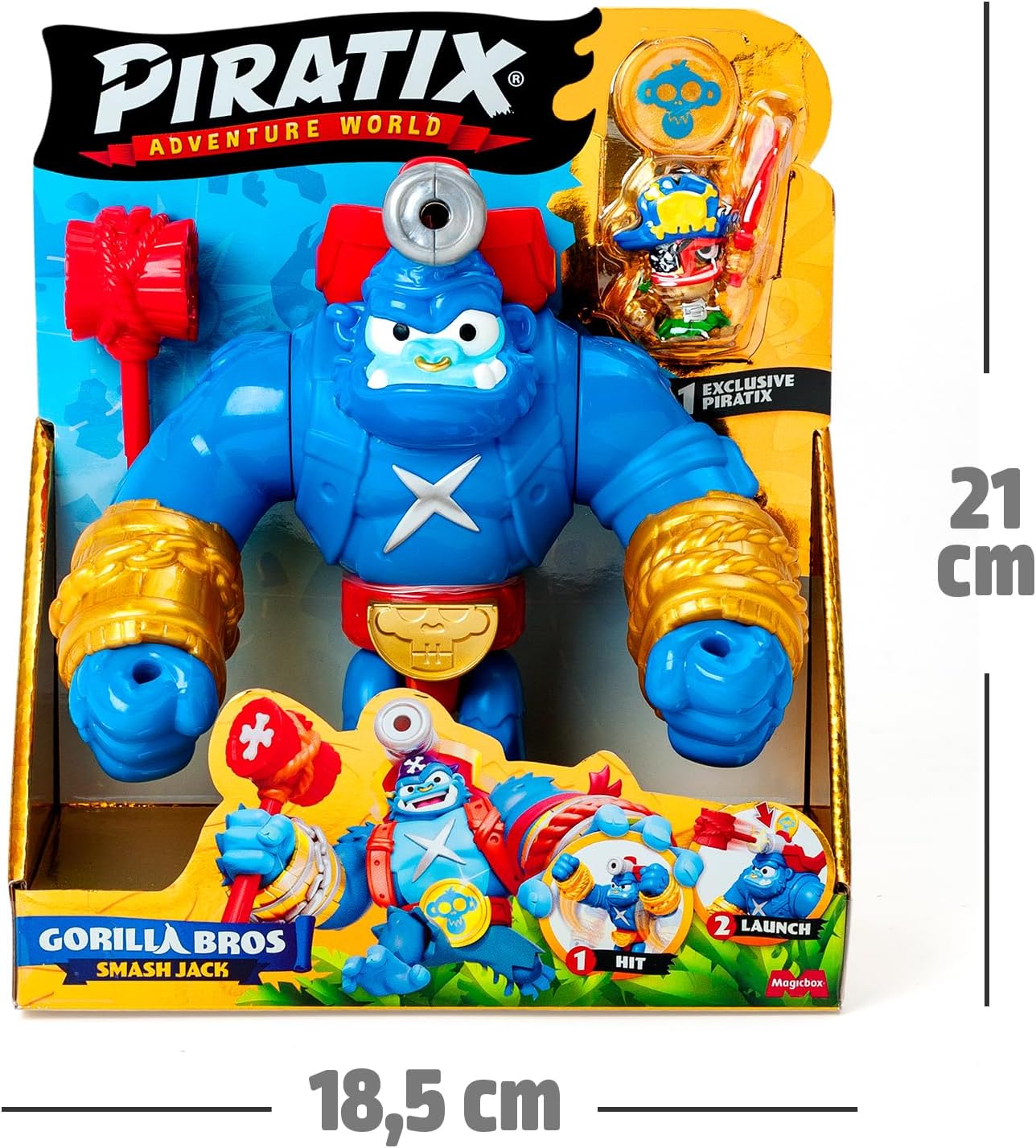 Piratix Gorilla Bros Smash Jack