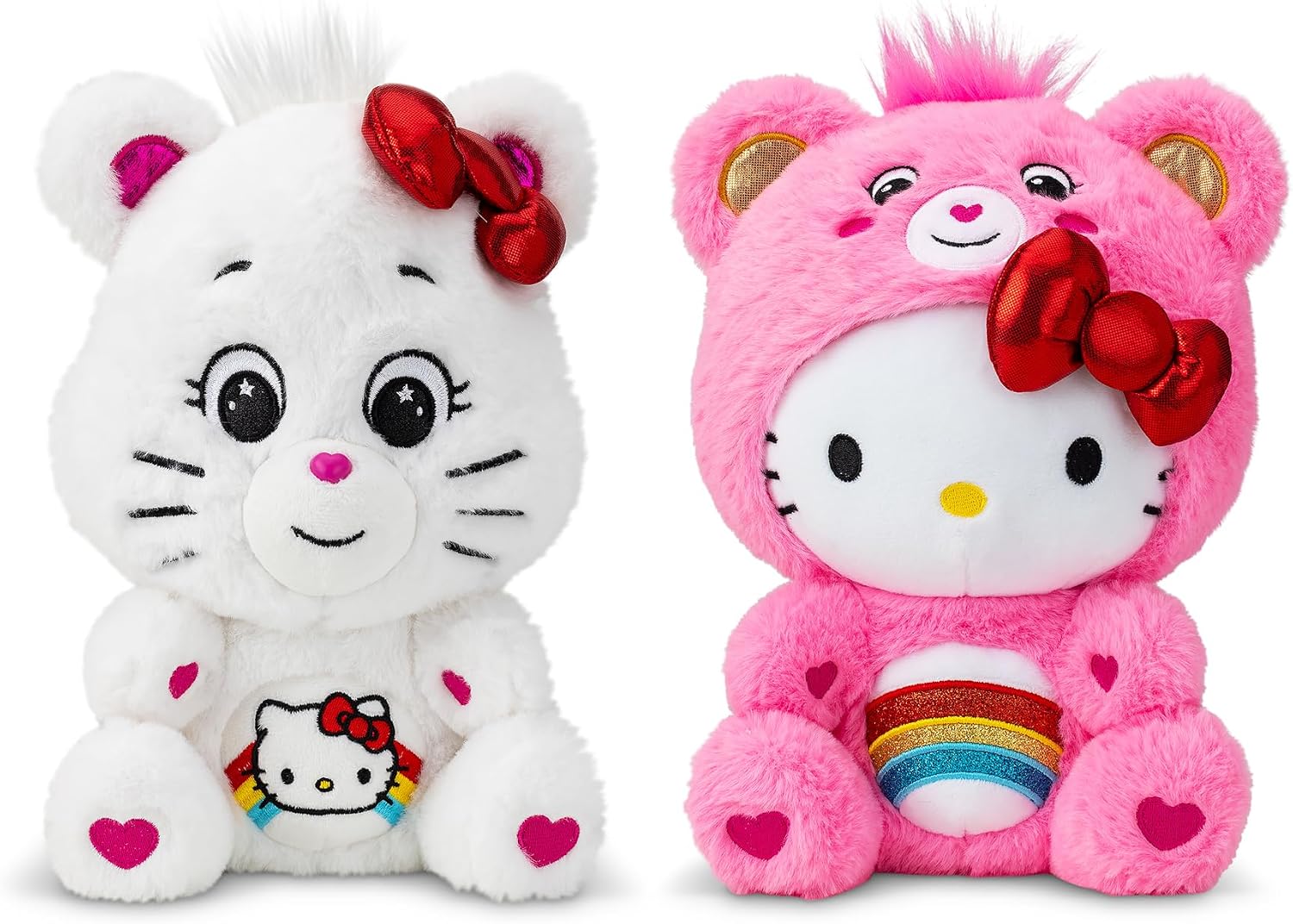 Care Bears x Hello Kitty 30cm Plush 2 Pack