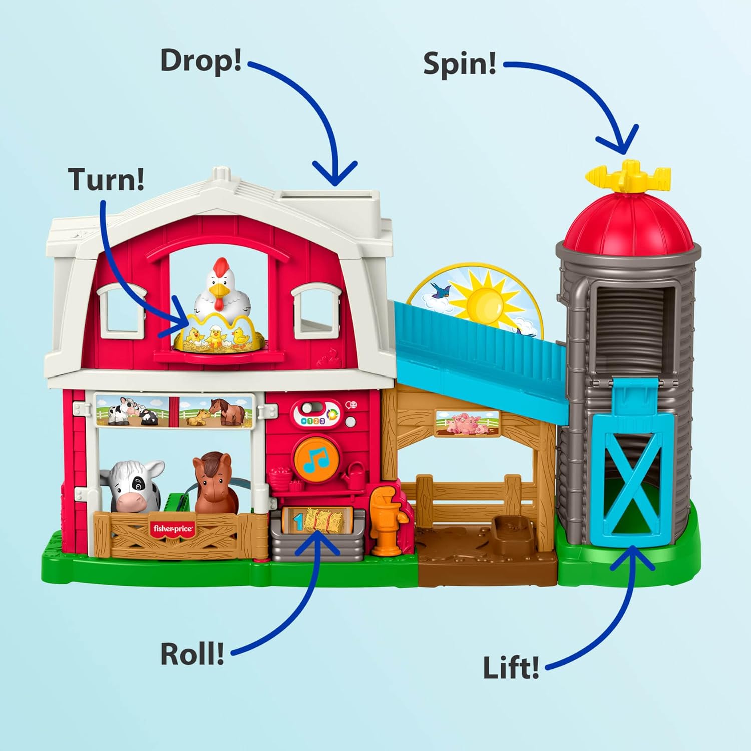Fisher-Price Little People Caring for Animals Farm