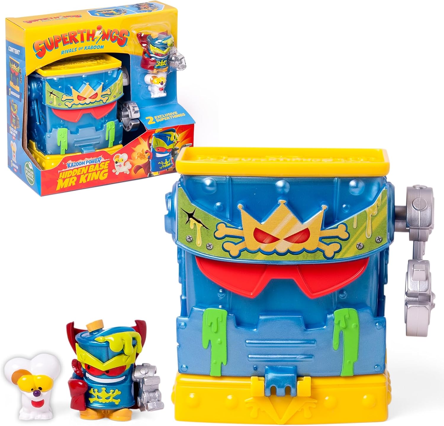 Super Things Rivals Of Kaboom Hidden Base Mr King