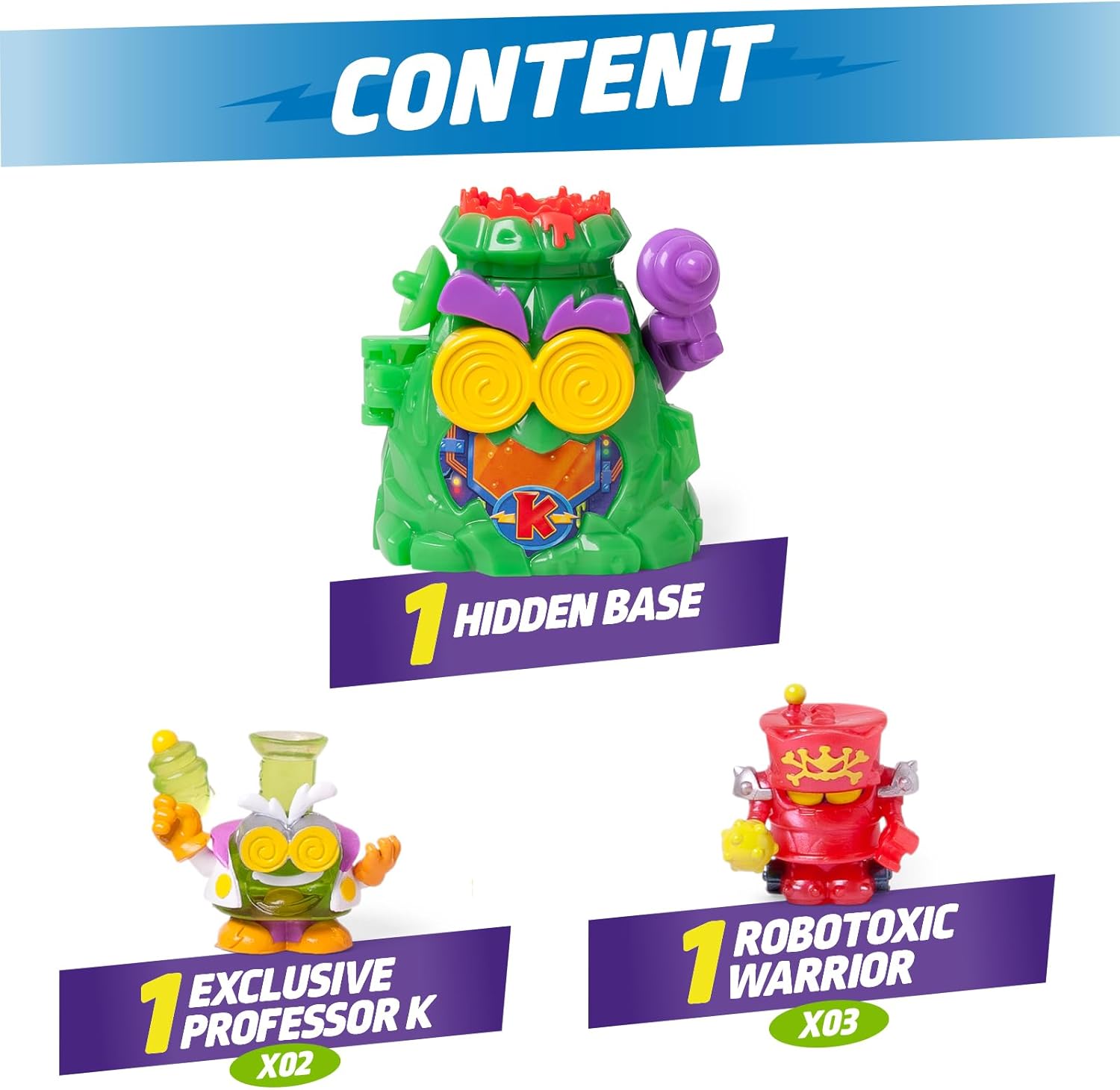 Super Things Rivals Of Kaboom Hidden Base Prof K