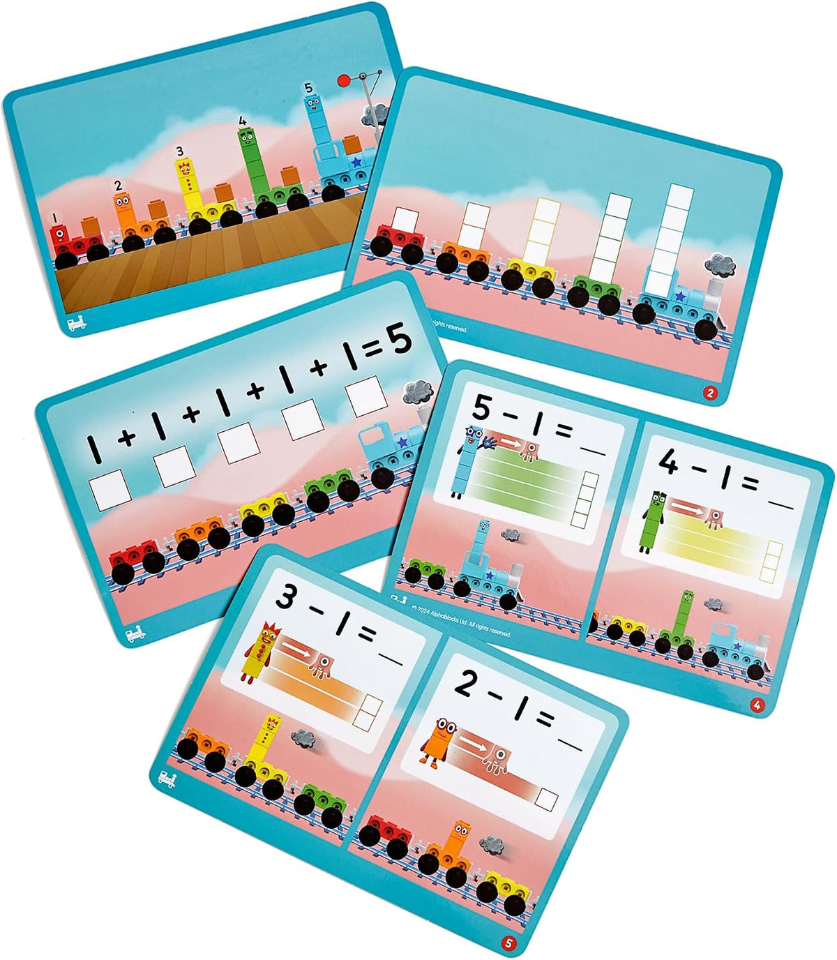 Numberblocks Cubes Express Train Activity Set