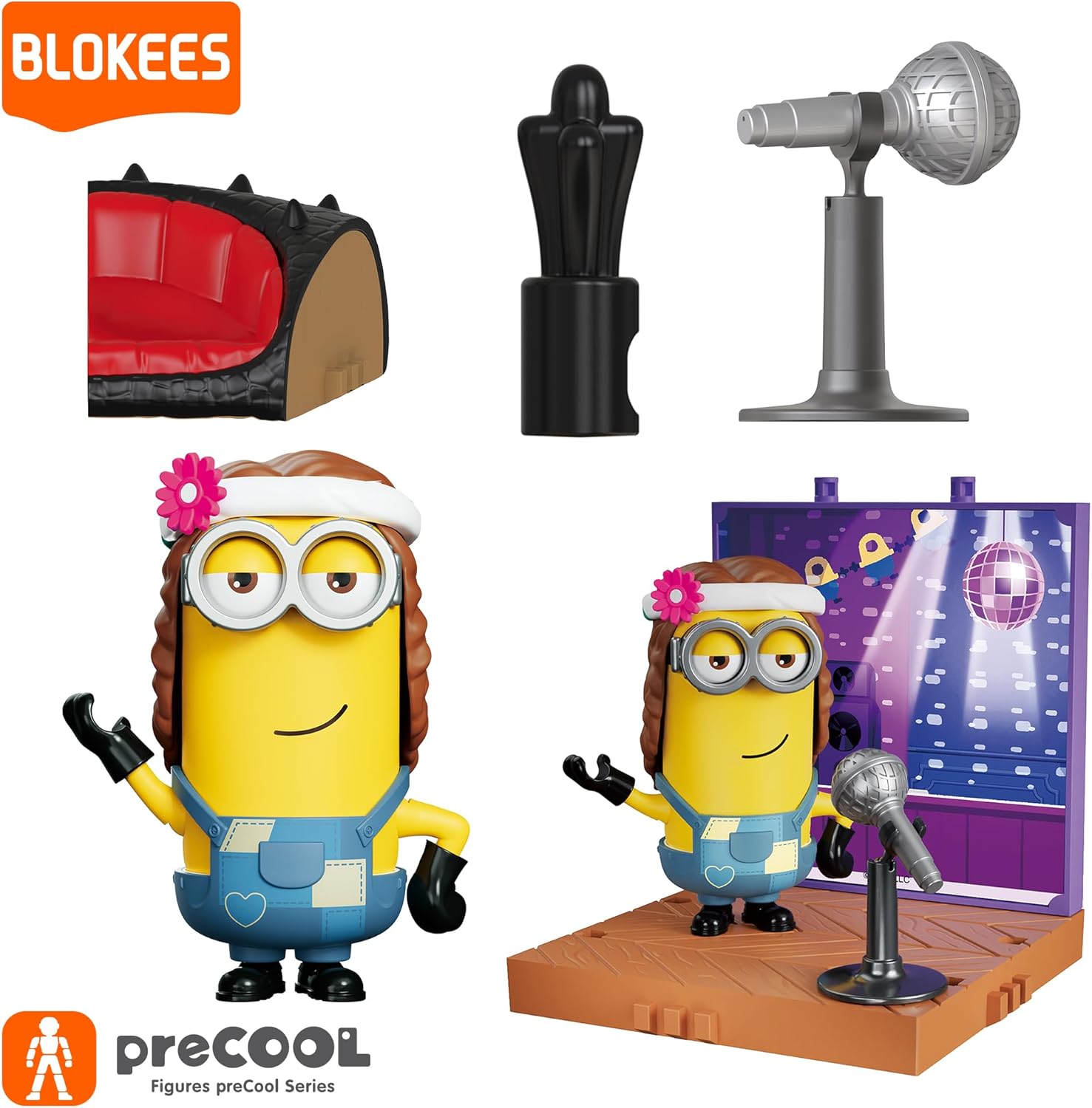 Blokees Figures -preCOOL - Minions  - Celebration Party Series Assortment