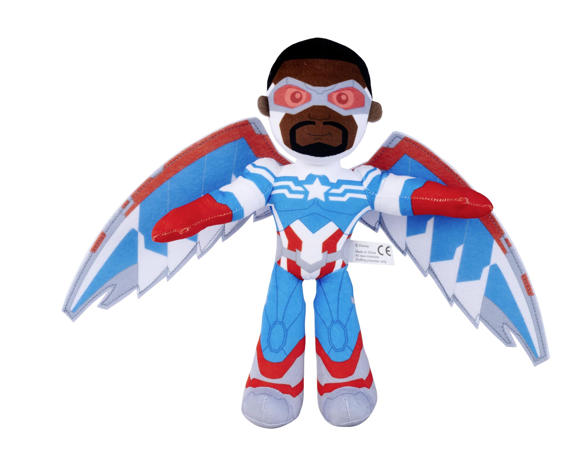 Marvel Sam Wilson Captain America Poseable Plush