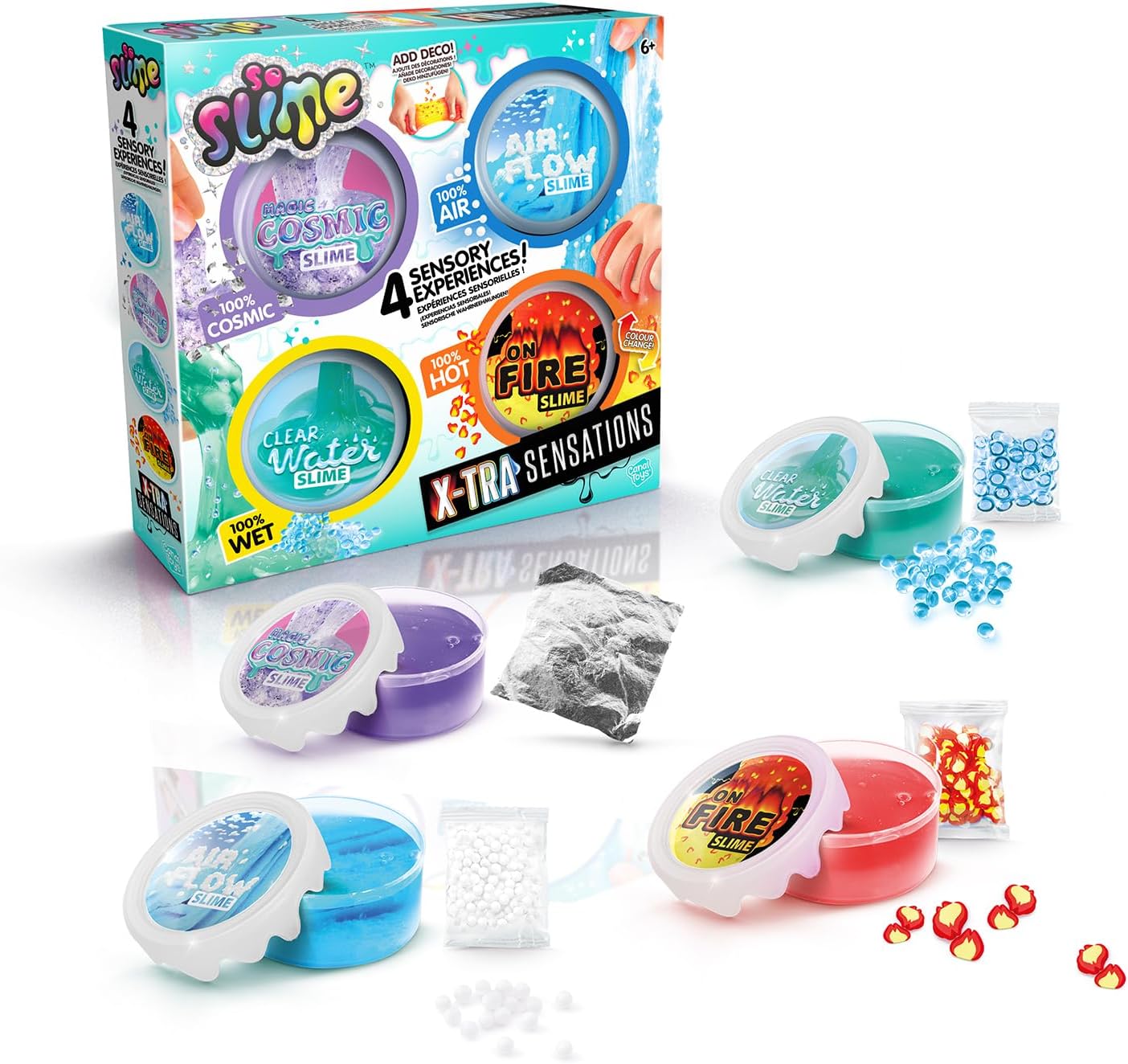 So Slime X-tra Sensations 4 Pack