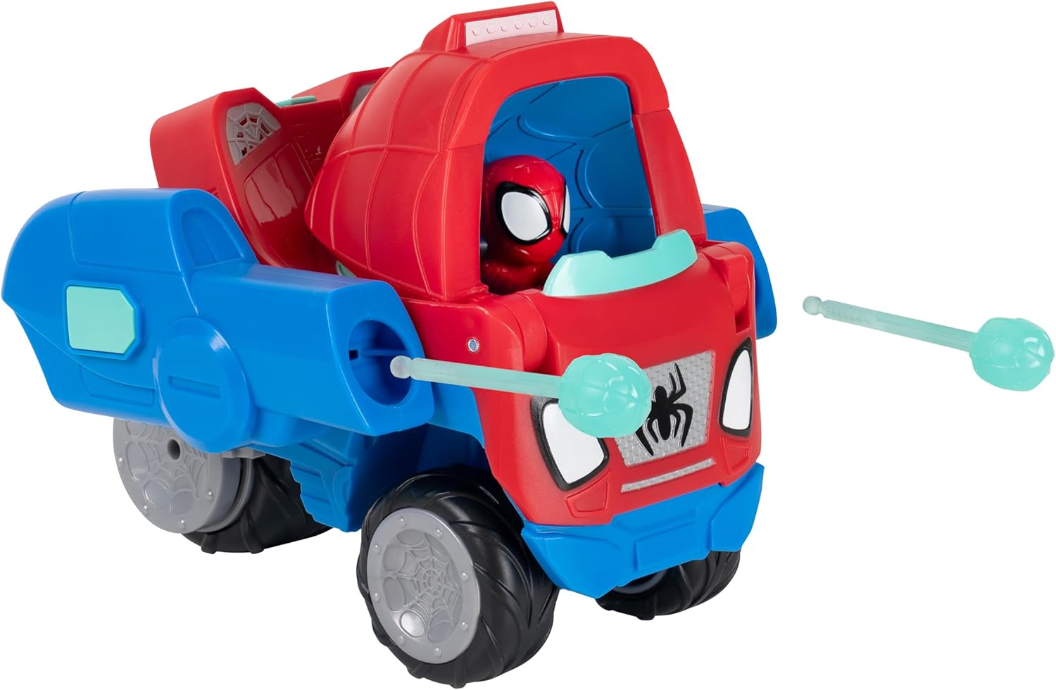 Spidey & Friends Feature Vehicle - Spidey Transforming Web-Wave Cruiser