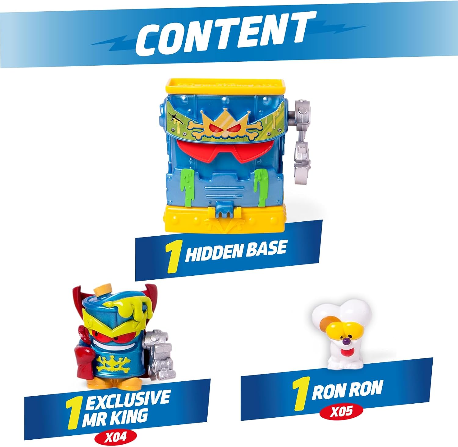 Super Things Rivals Of Kaboom Hidden Base Mr King