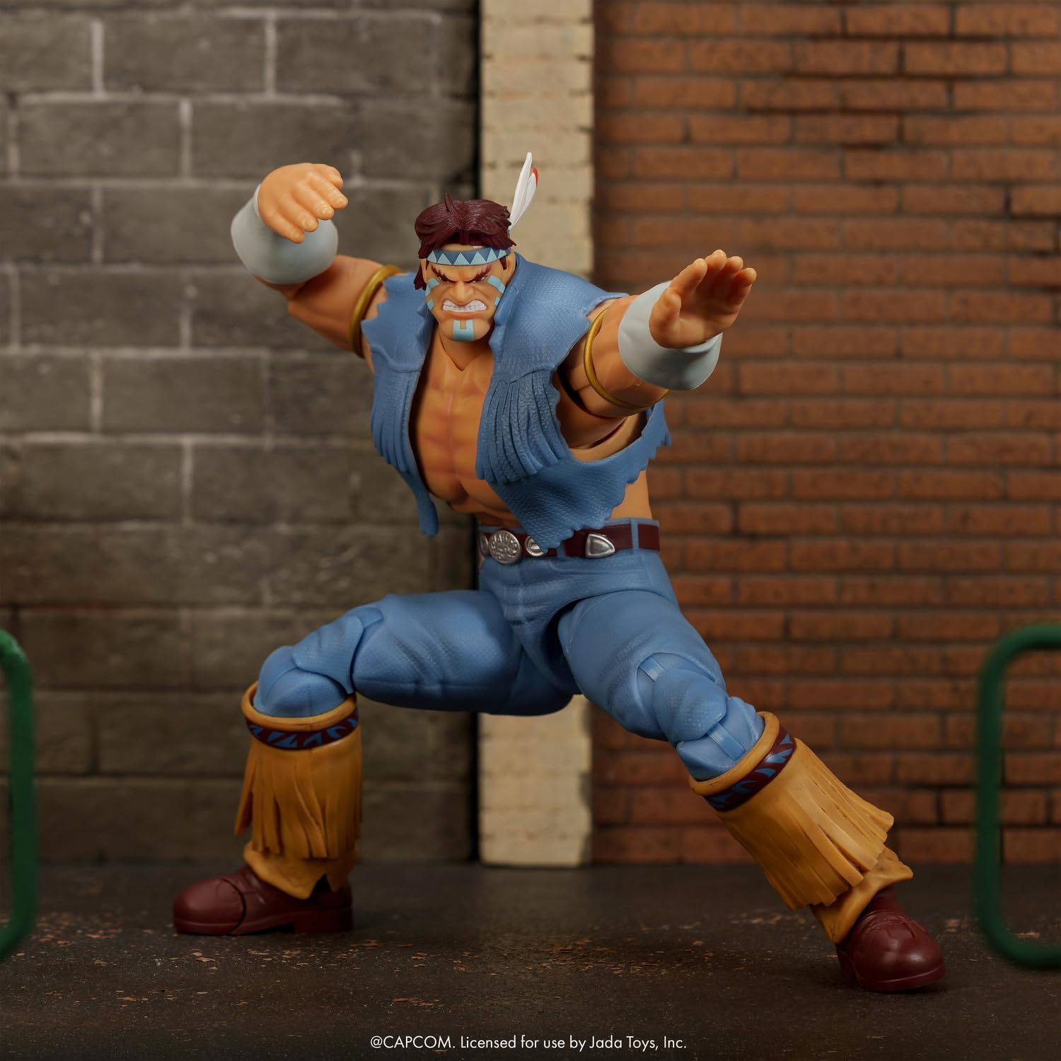 Jada Street Fighter II T Hawk 8" Action Figure