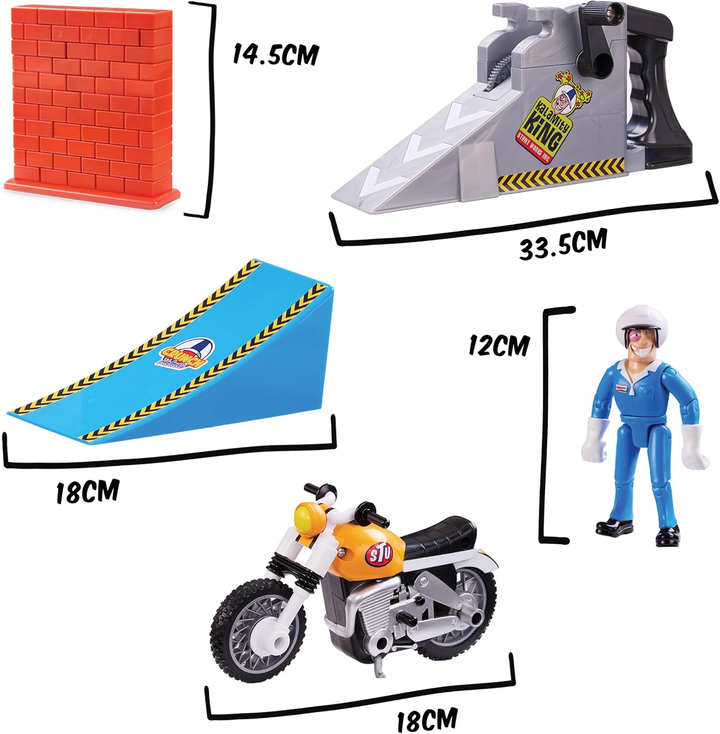 Stuntman Stu Nitro Boost Stunt Bike Set