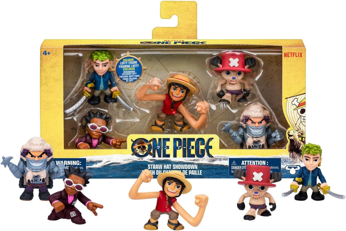One Piece 5 Piece Mini Action Figure Pack