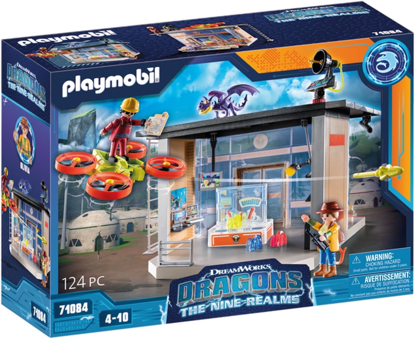 Playmobil Dragons: The Nine Realms - Icaris Lab Playset