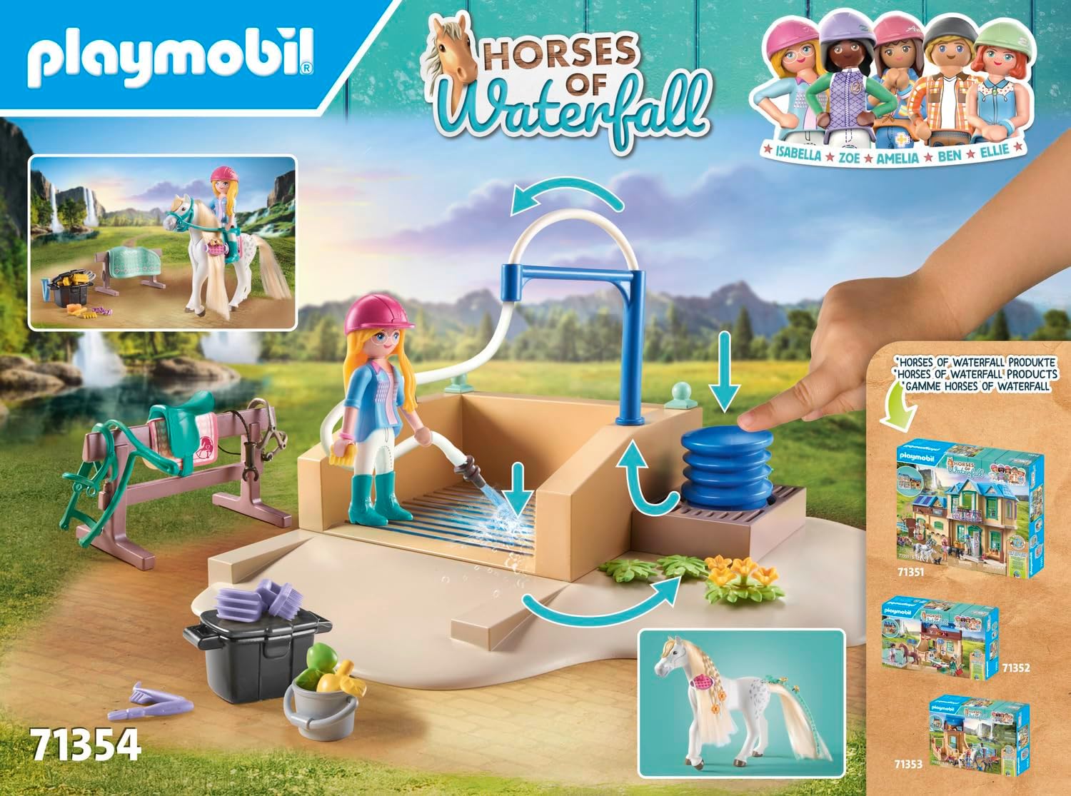 Playmobil Washing Station with Isabella