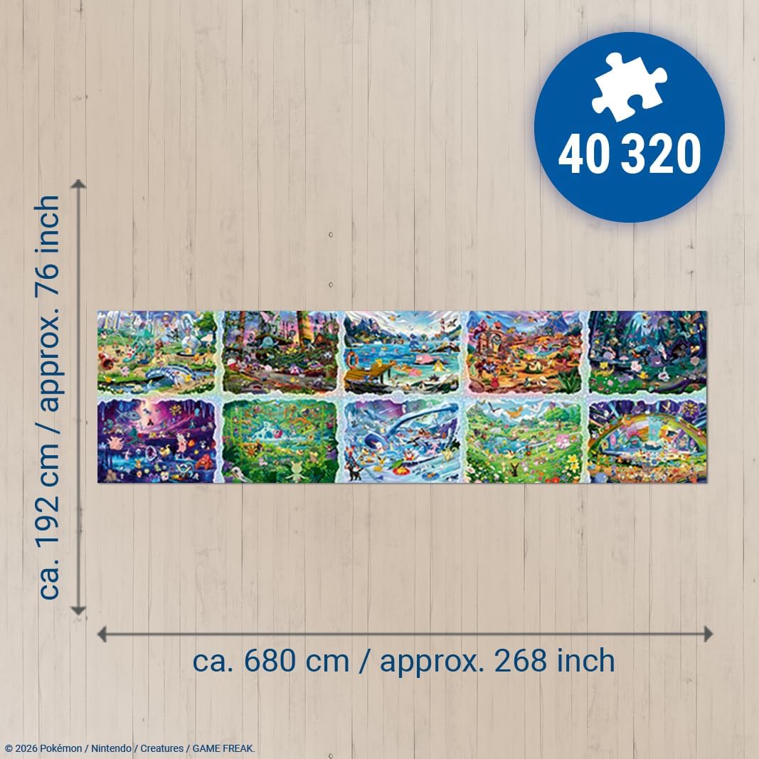 Ravensburger Pokemon Celebration Journey 40320 piece Jigsaw Puzzle