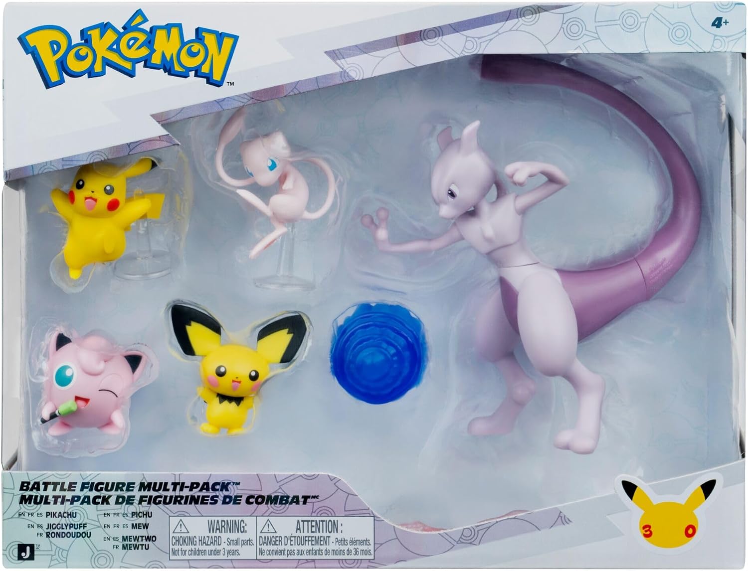 Pokemon 30th Anniversary 5 Figure Multipack