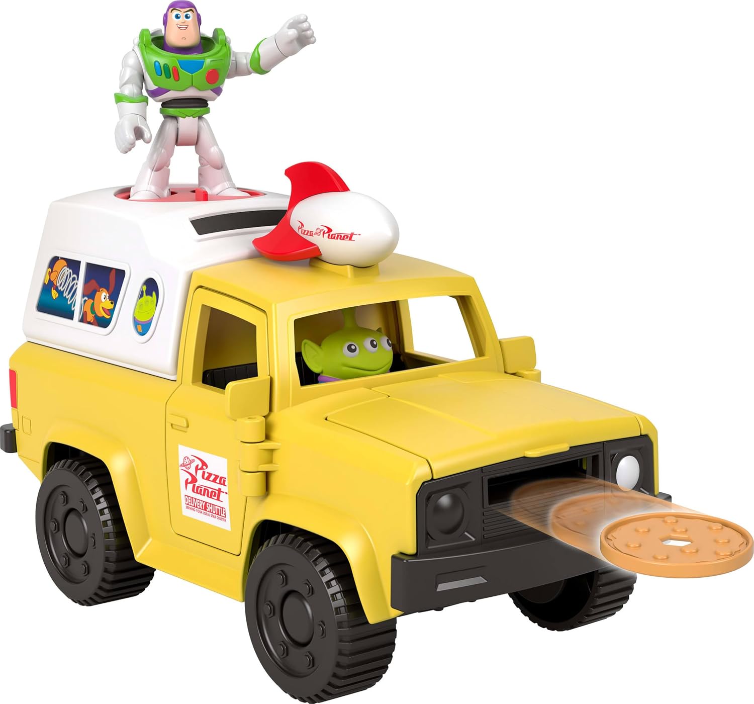 Imaginext - Toy Story Pizza Planet Truck with Buzz Lightyear & Alien Playset