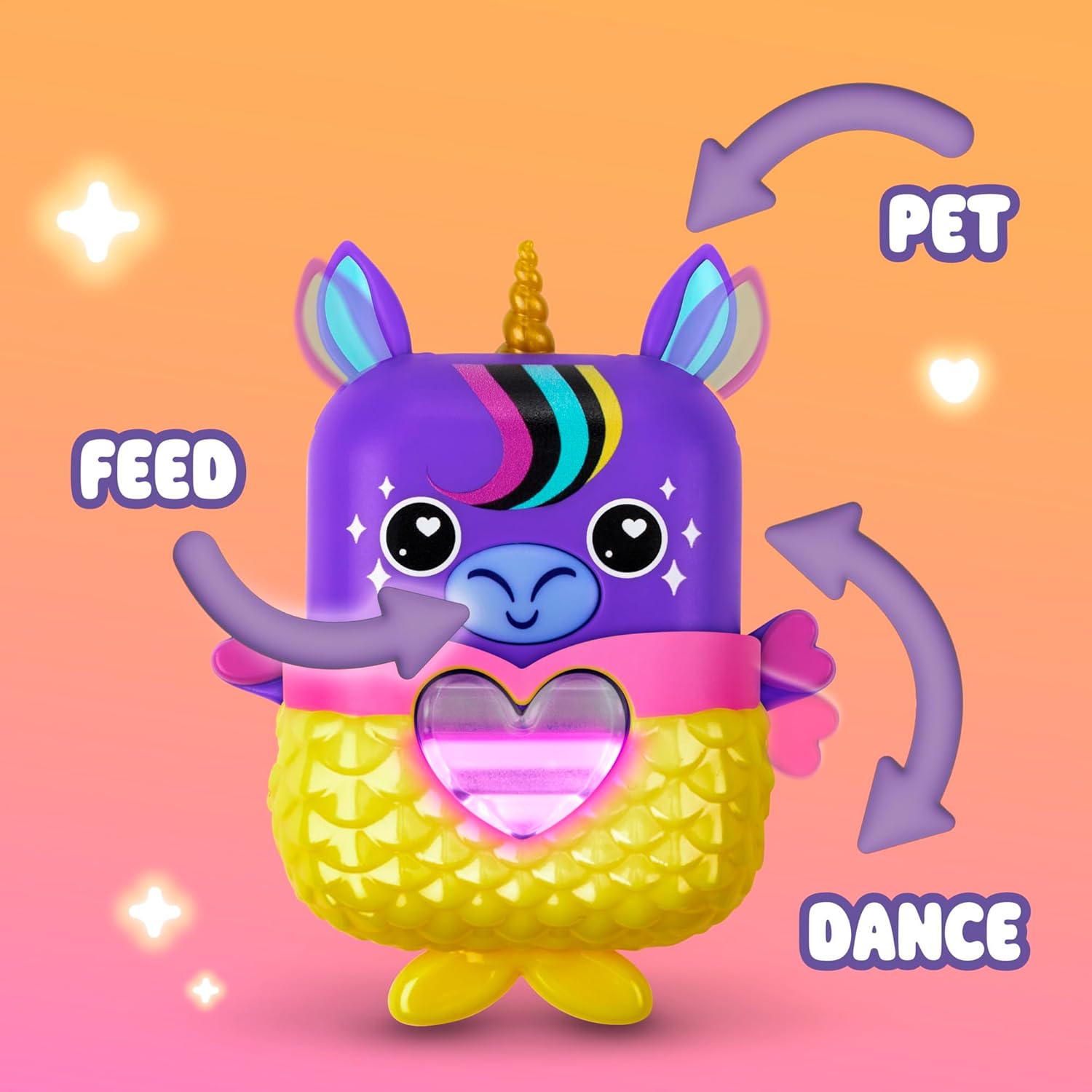 Nano-mals Stardream The Unicorn Electronic Fidget Pet