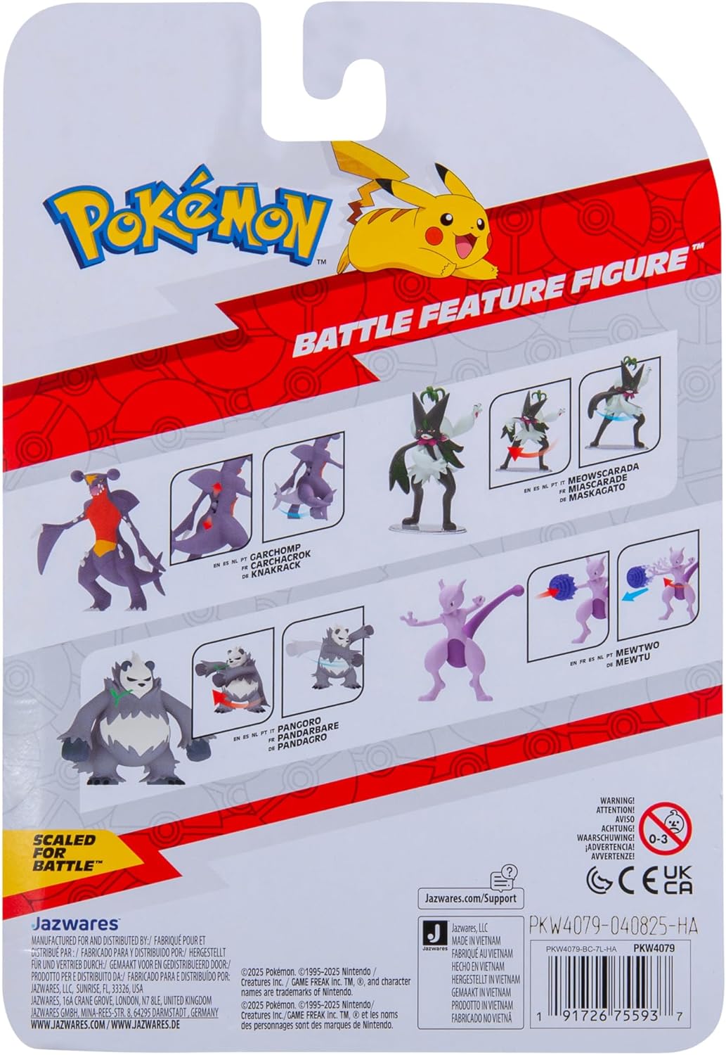 Pokemon Battle Feature Figure Pangoro
