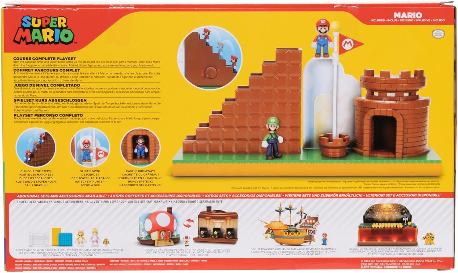 Super Mario Course Complete Playset Mario Included