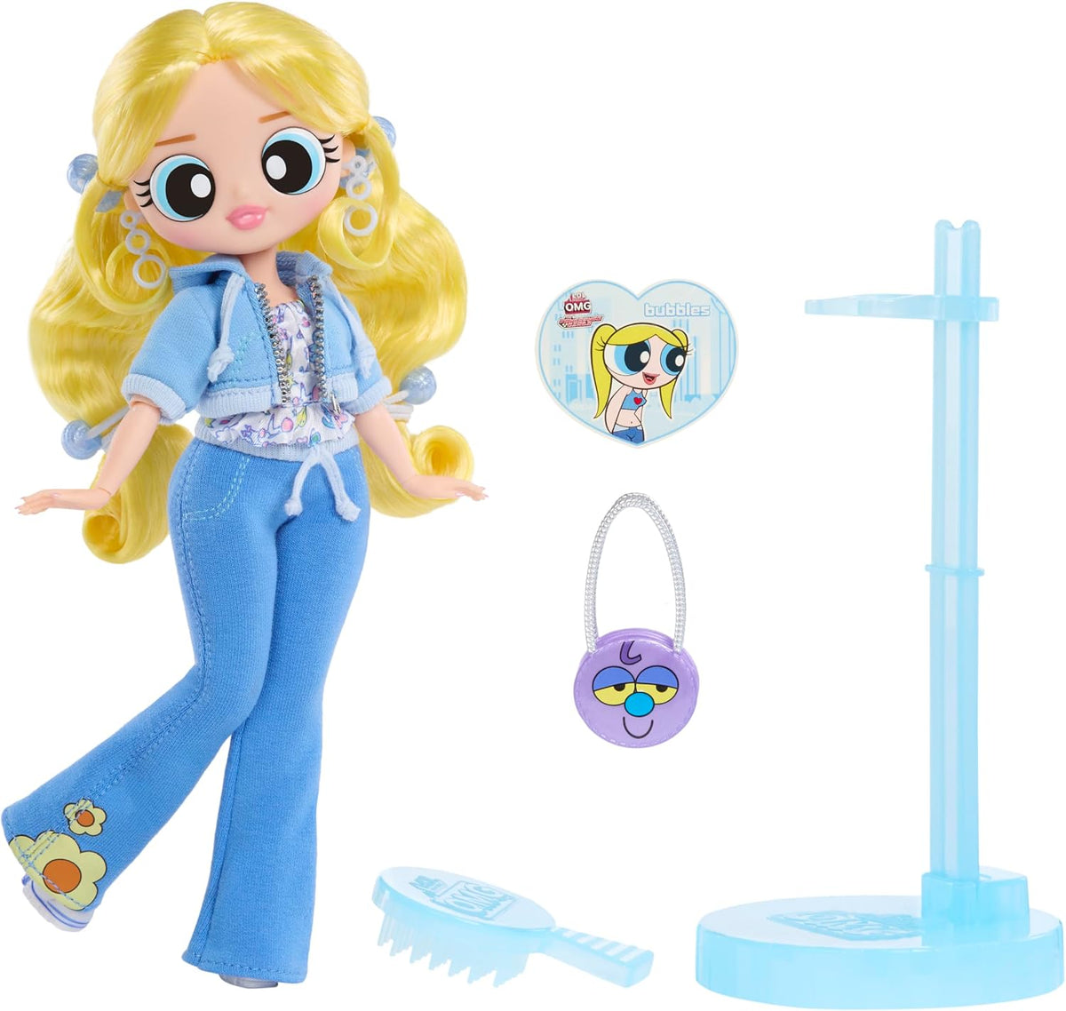L.O.L. Surprise OMG Powderpuff Girls Bubbles Doll