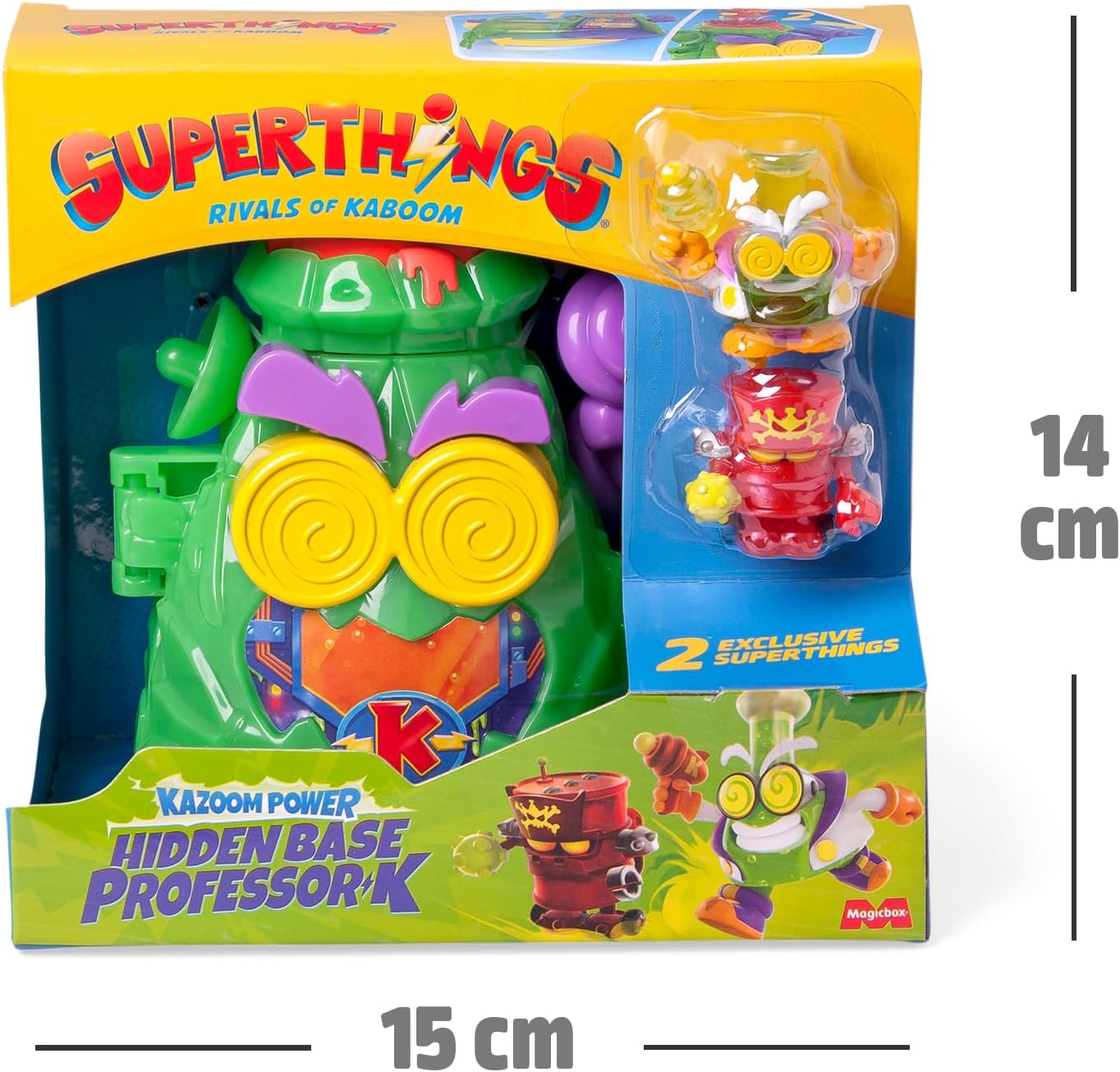 Super Things Rivals Of Kaboom Hidden Base Prof K