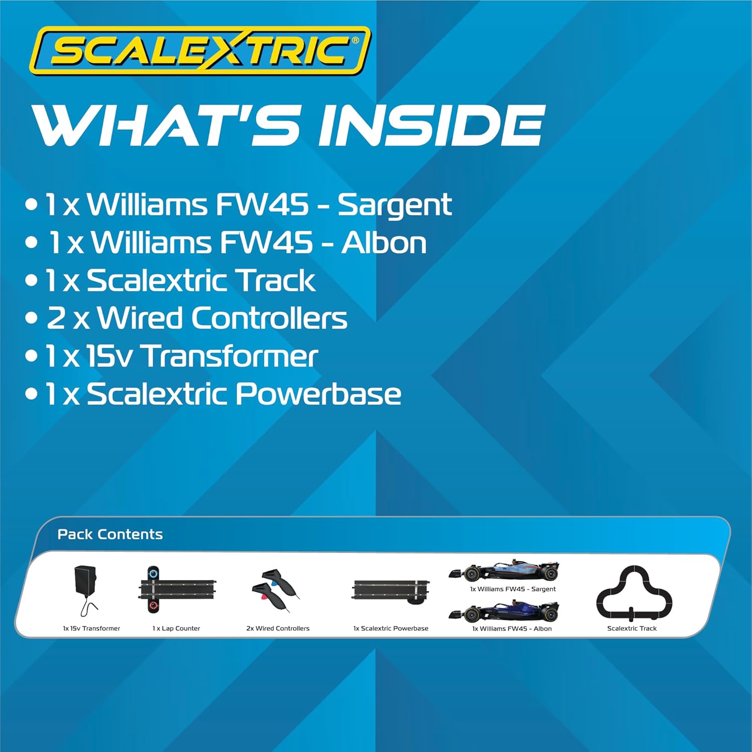 Scalextric Williams Racing Slot Car Set