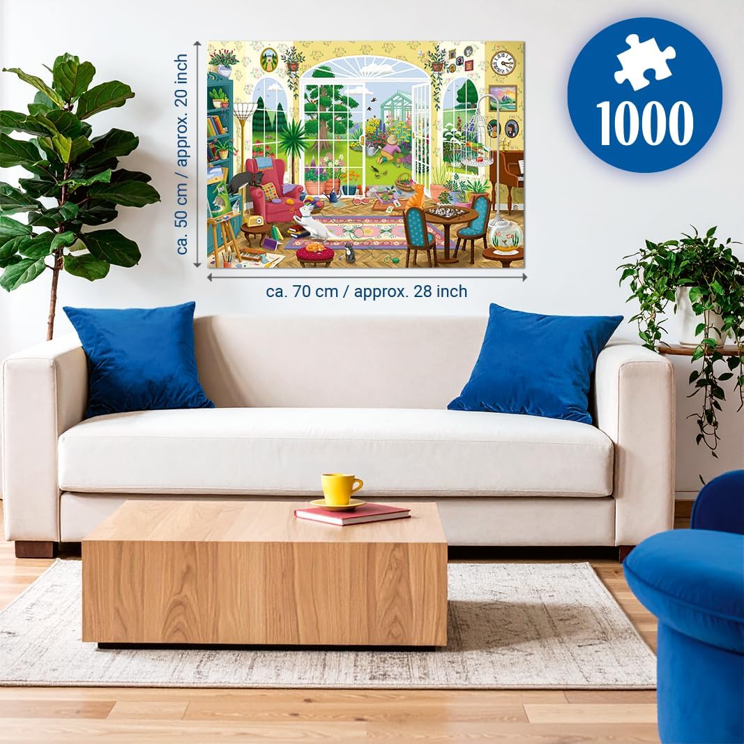 Summer Garden Parlour 1000 piece Jigsaw Puzzle