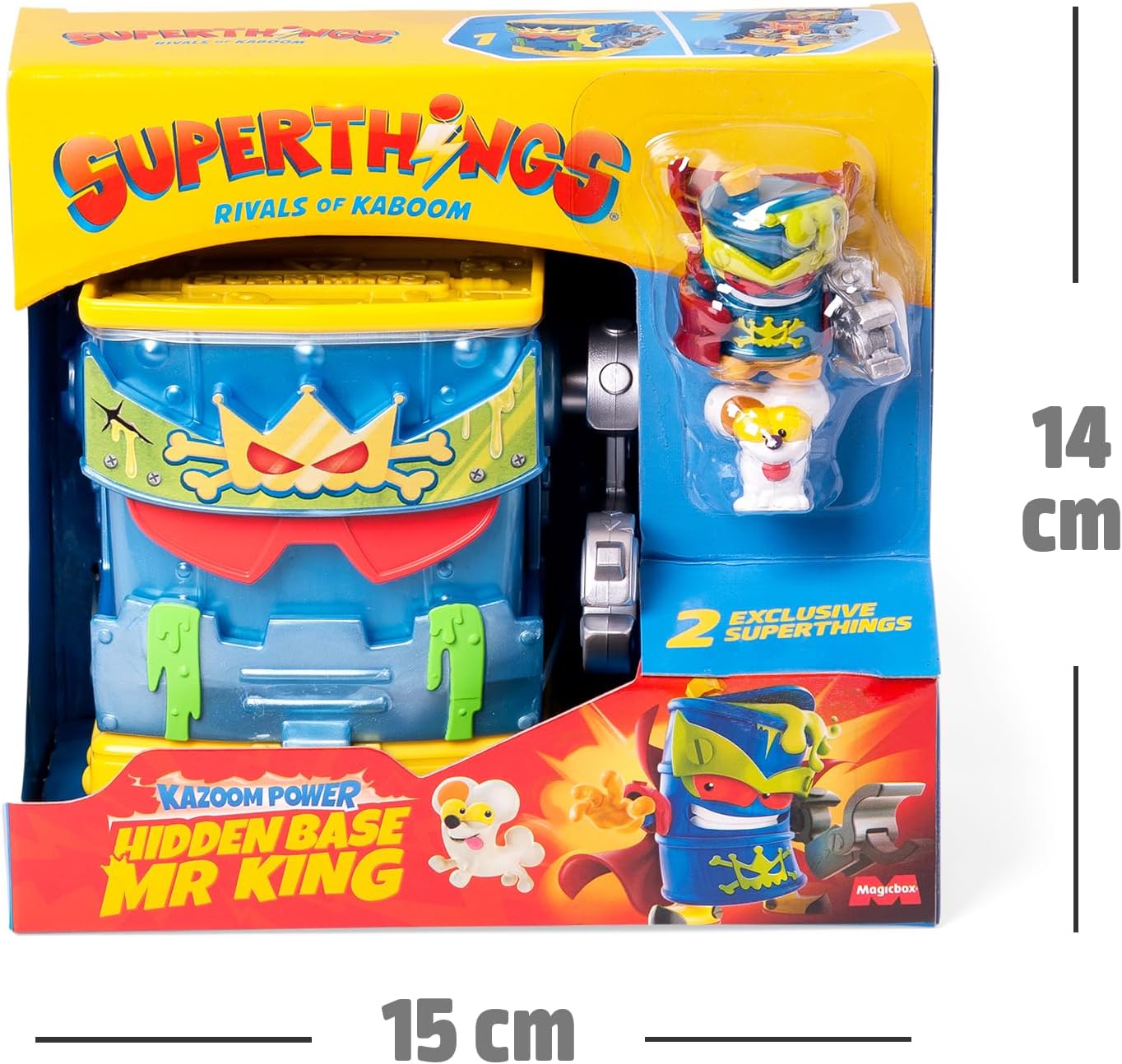 Super Things Rivals Of Kaboom Hidden Base Mr King