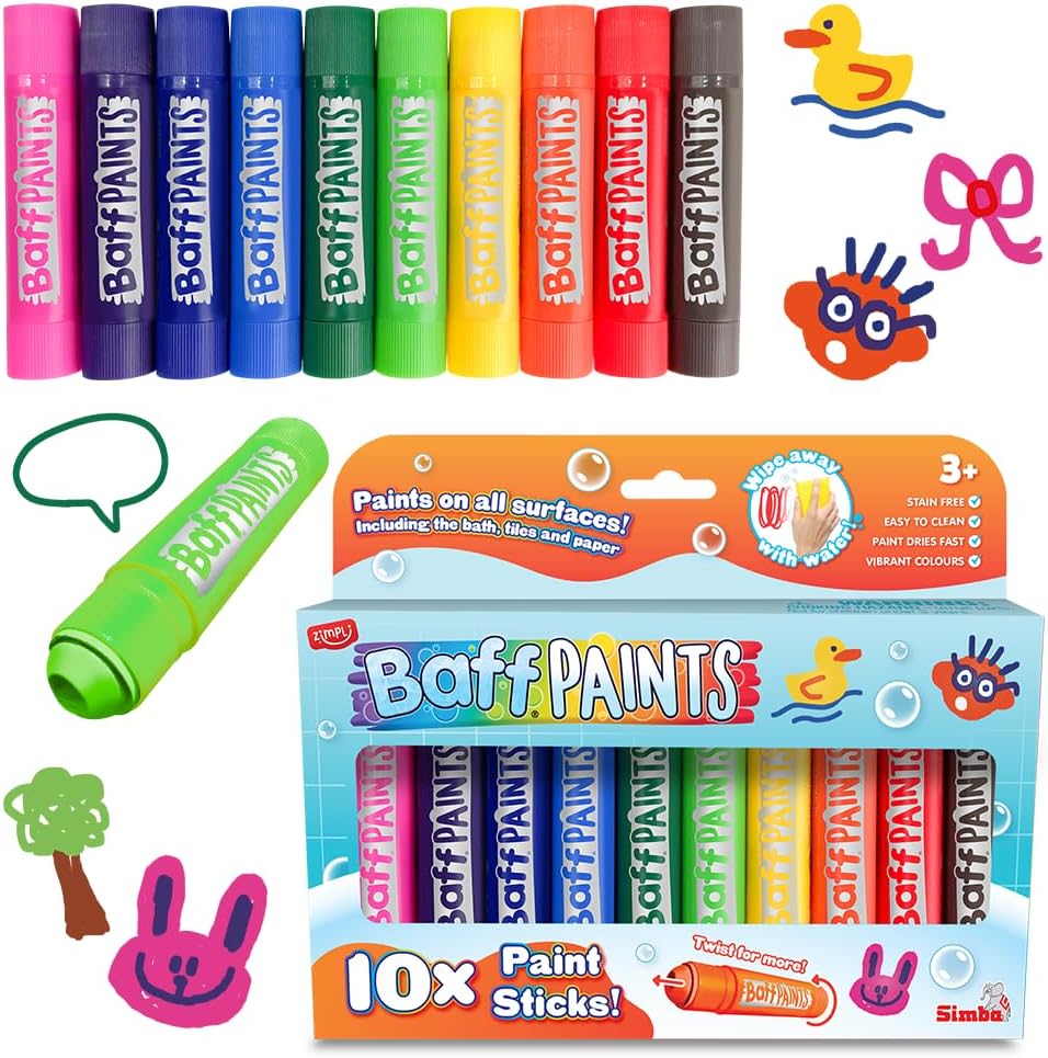 Baff Paints : 10 Stick Pack