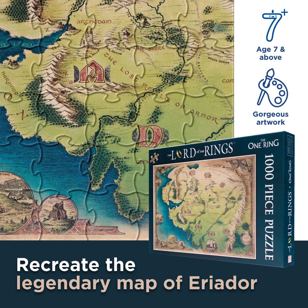 Eriador Map Puzzle