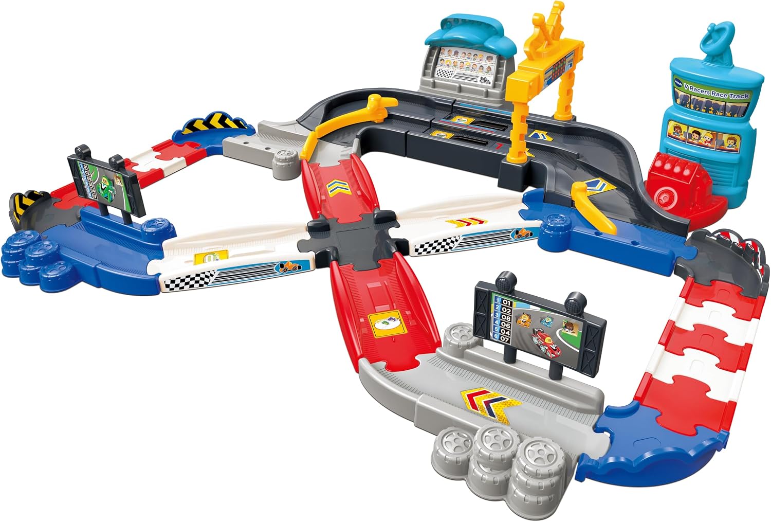 VTech Toot Toot V Racers Race Track Playset