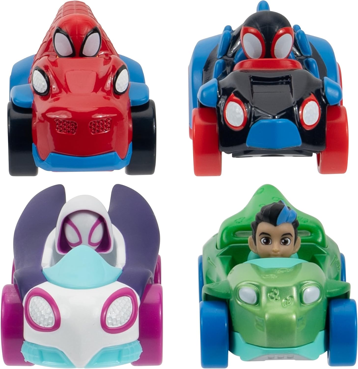 Spidey & Friends Amazing Metal Vehicles 4 Pack